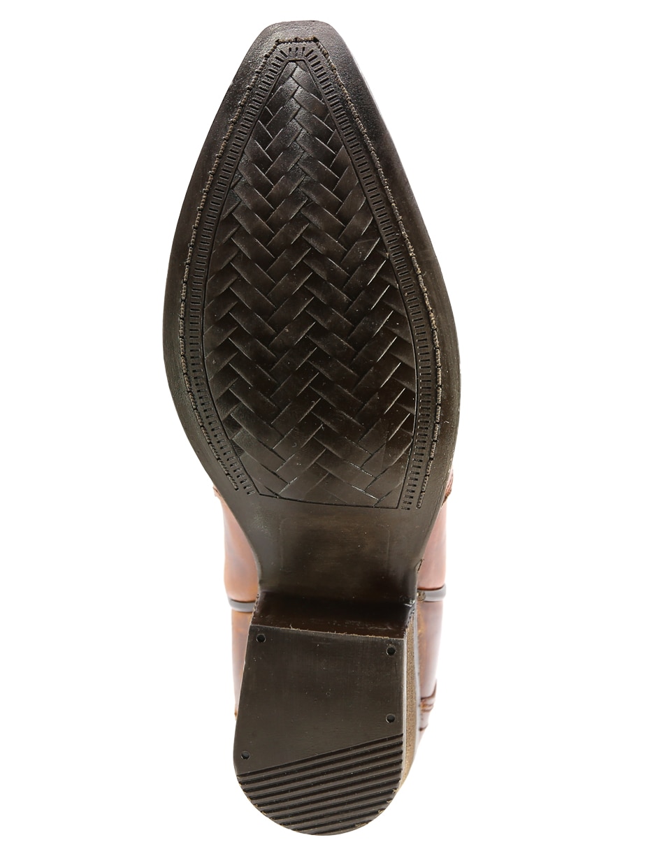 Bota Media pierna Western de Piel para mujer 2
